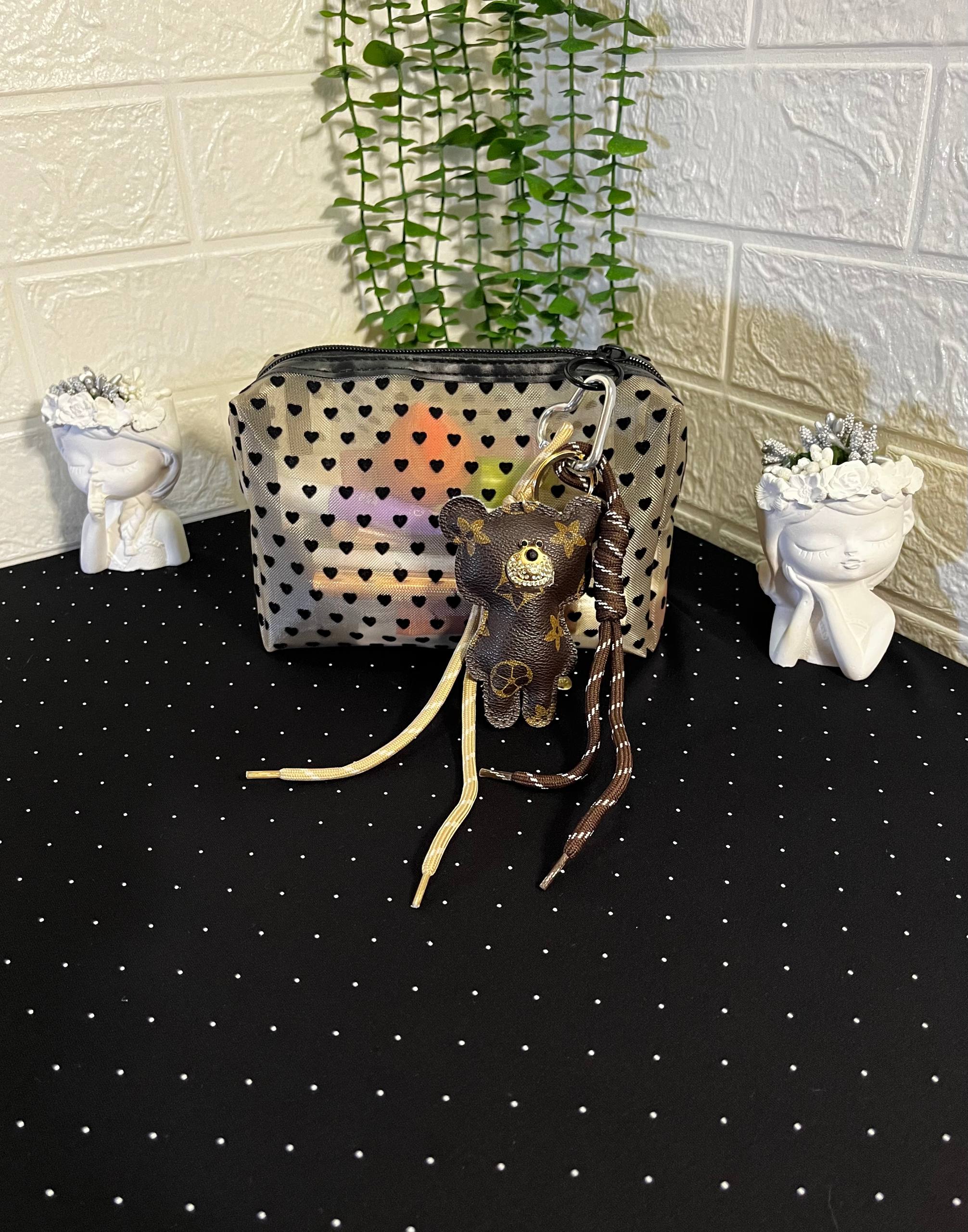 VIP Ayıcıklı Çanta Charm