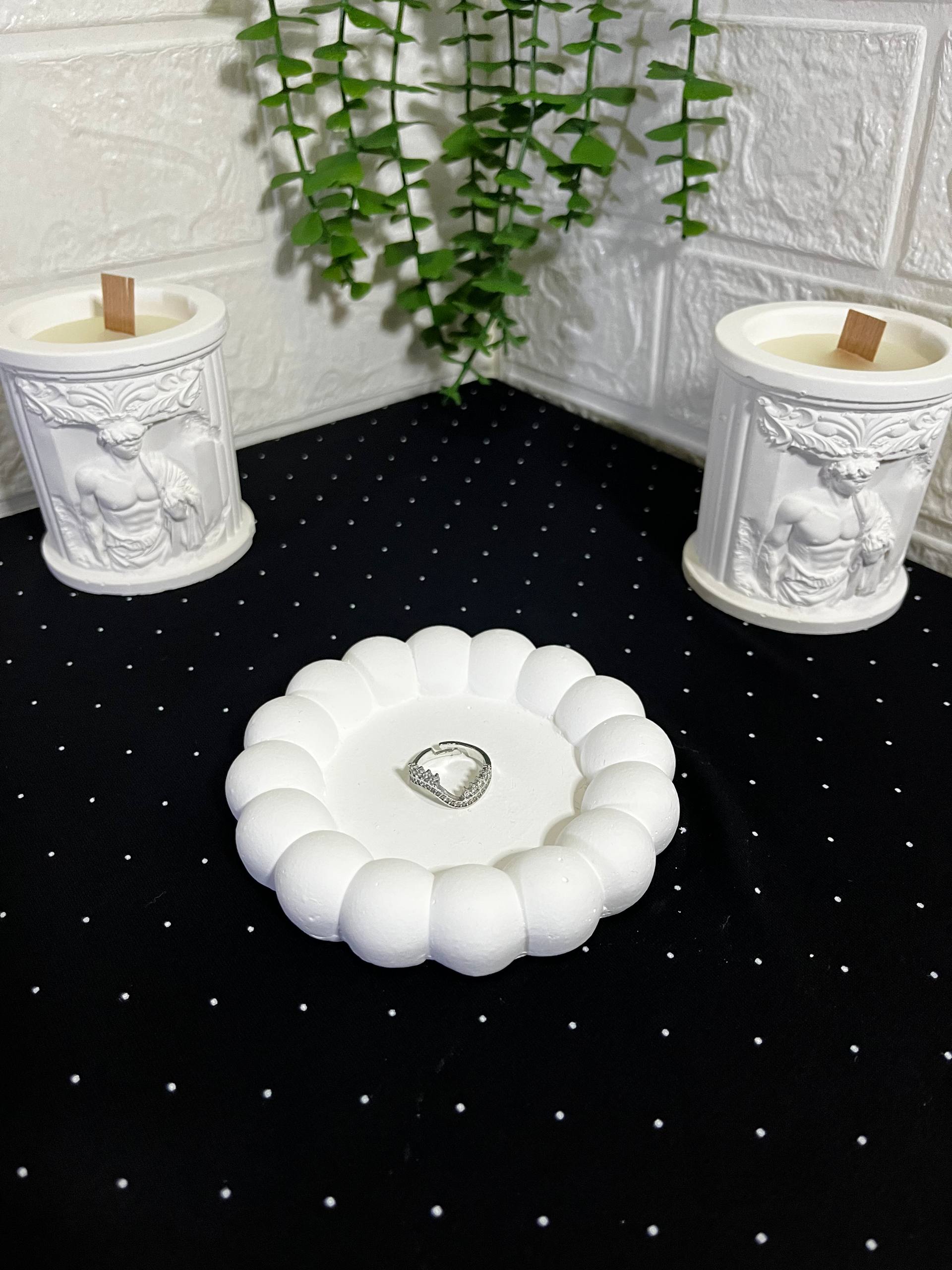 Ayarlanabilir Çelik Taşlı Kadın Yüzük - Görsel 2