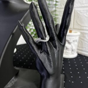 Ayarlanabilir Çelik Taşlı Kadın Yüzük