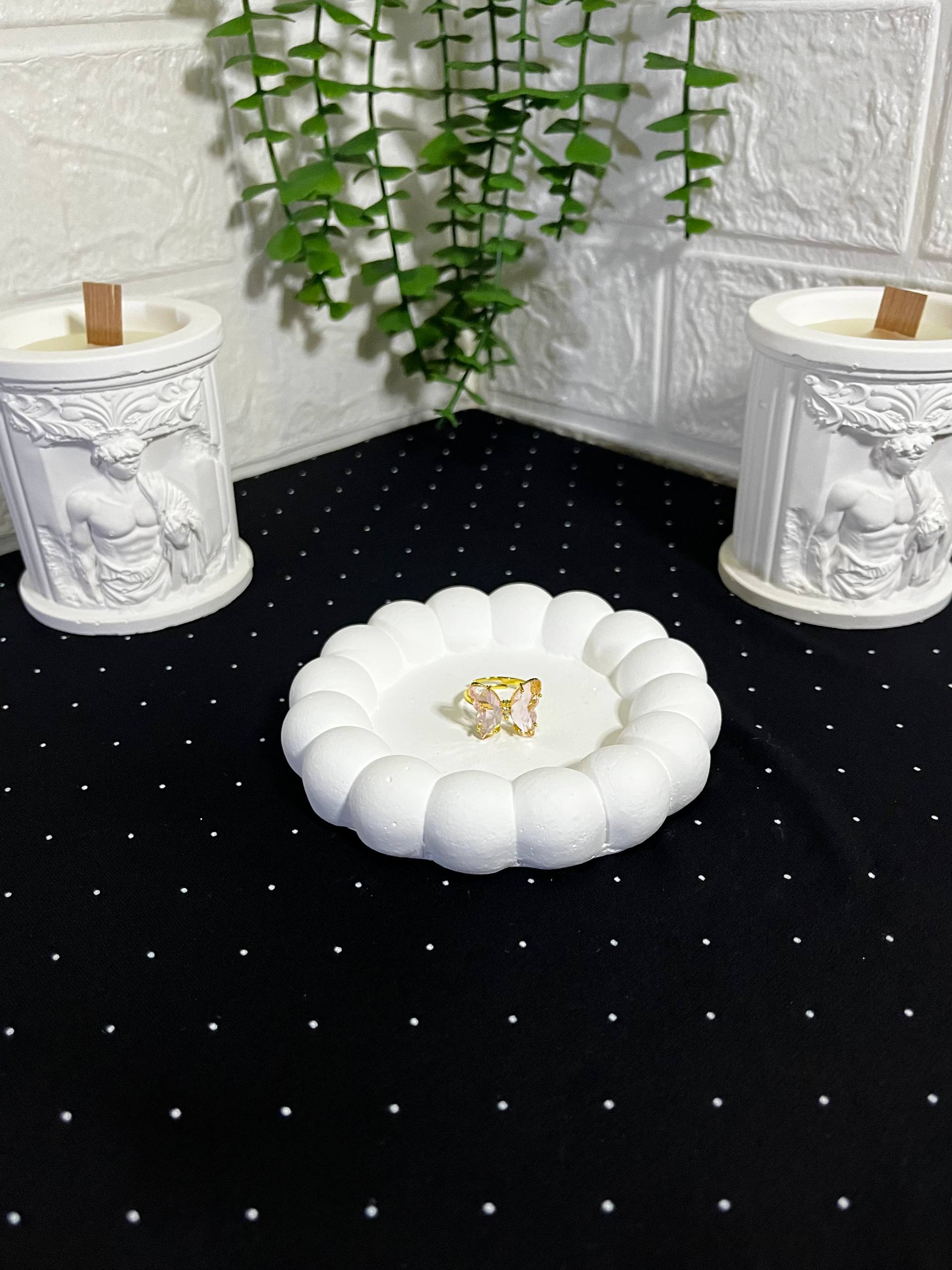 Ayarlanabilir Kelebek Model Çelik Yüzük - Görsel 2