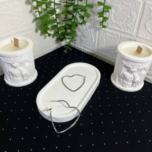 Çelik Kalp Silver Küpe