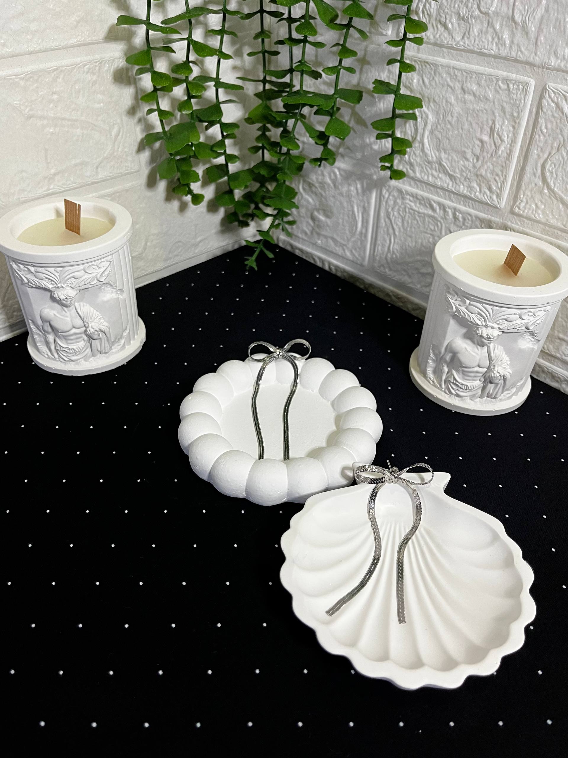 Çelik Fiyonk Küpe Silver