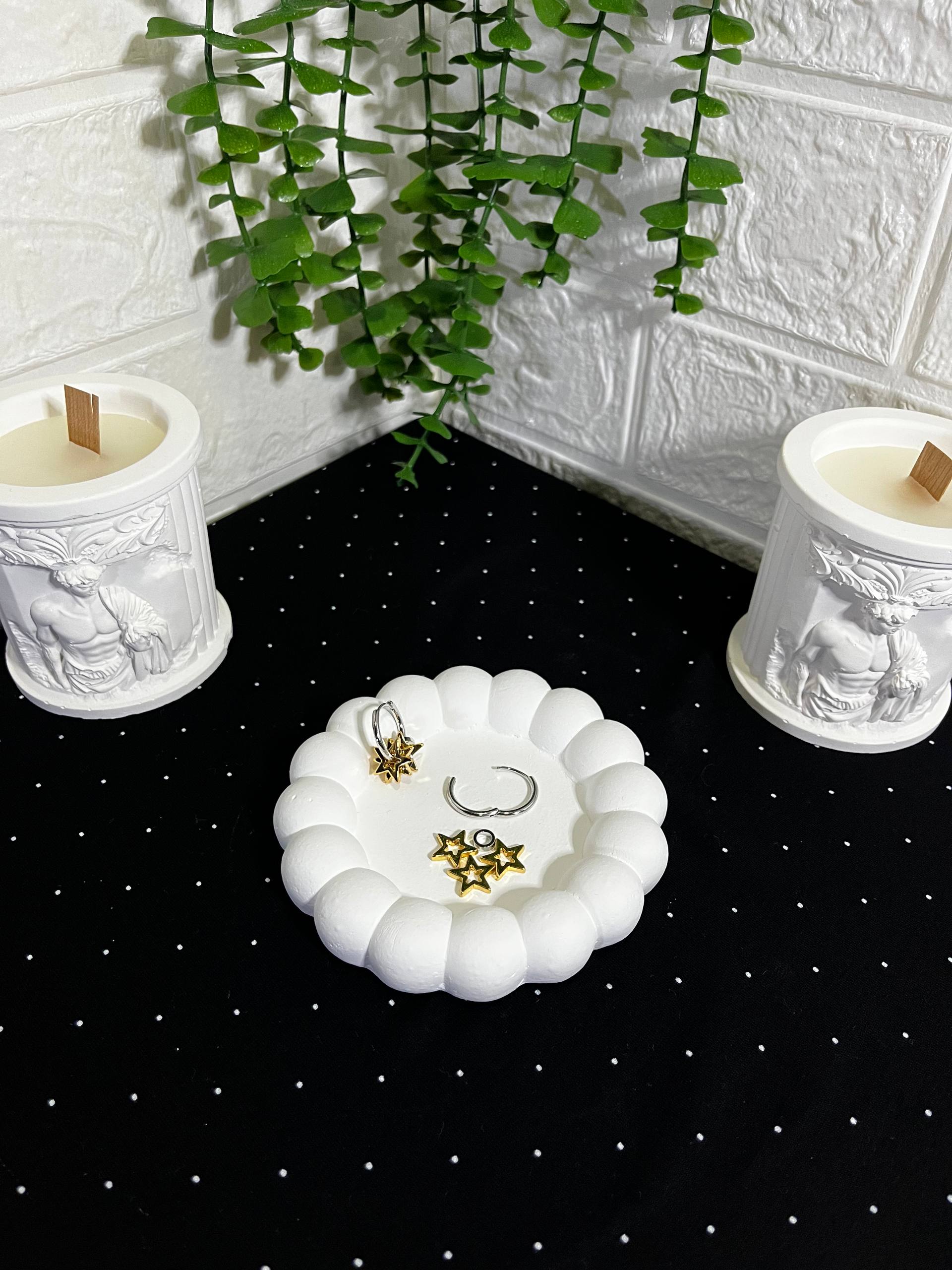 Çelik Yıldızlı Küpe - Görsel 2