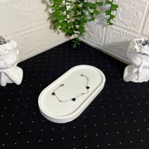 Çelik Kalpli Bileklik Silver