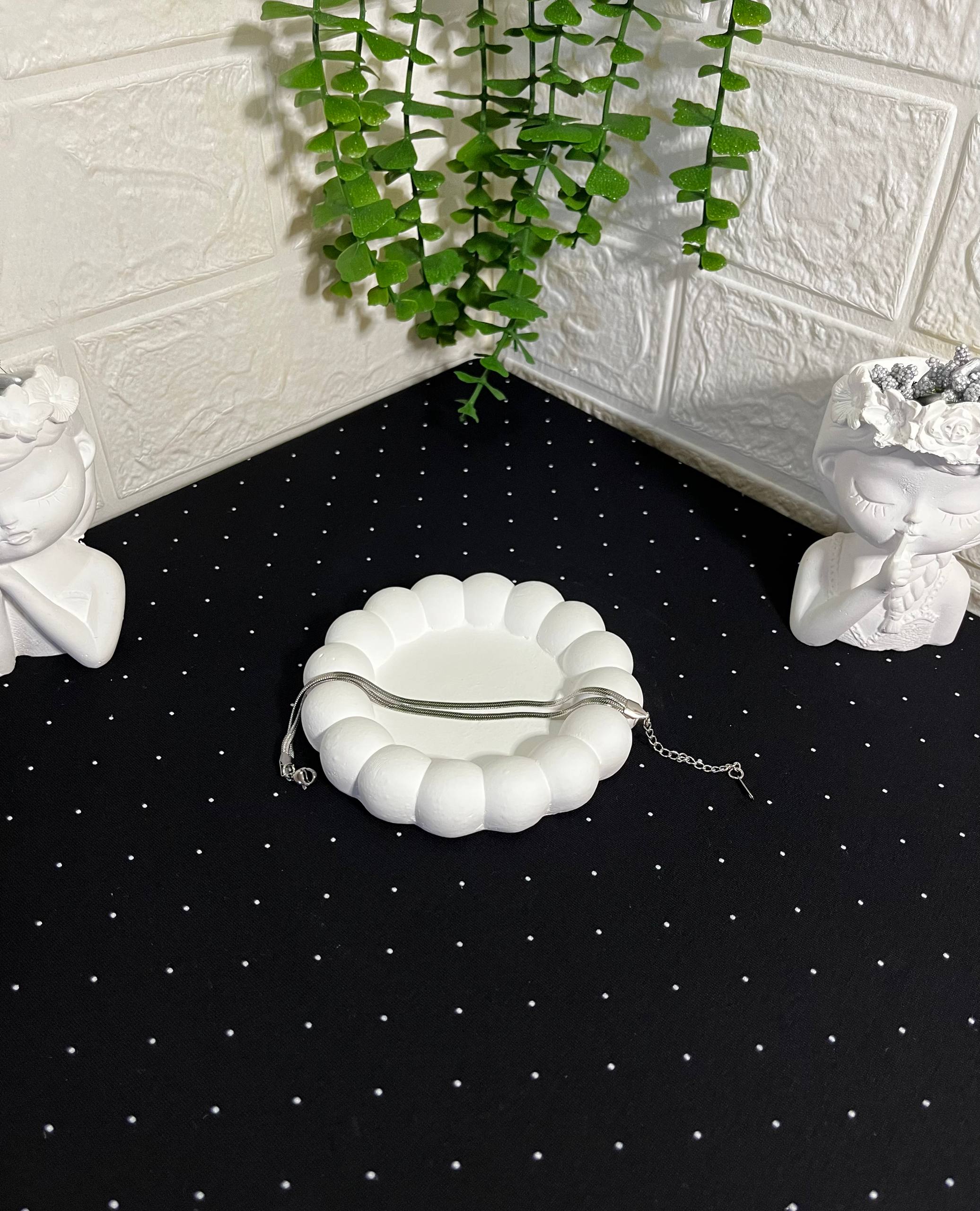 Çelik İtalyan Bileklik Silver - Görsel 3