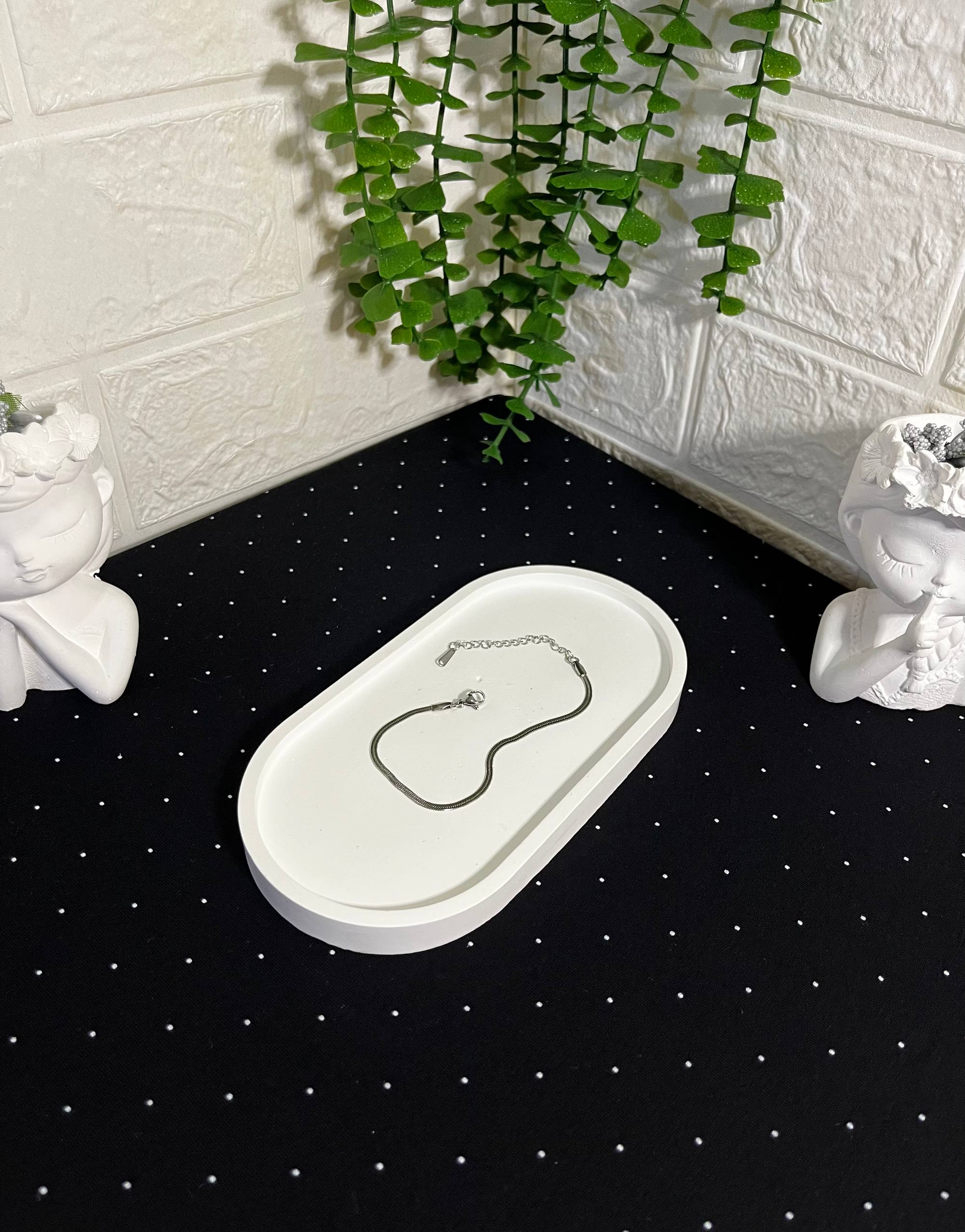 Çelik İtalyan Bileklik Silver-3