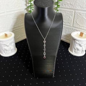 Çelik Y Kolye Silver