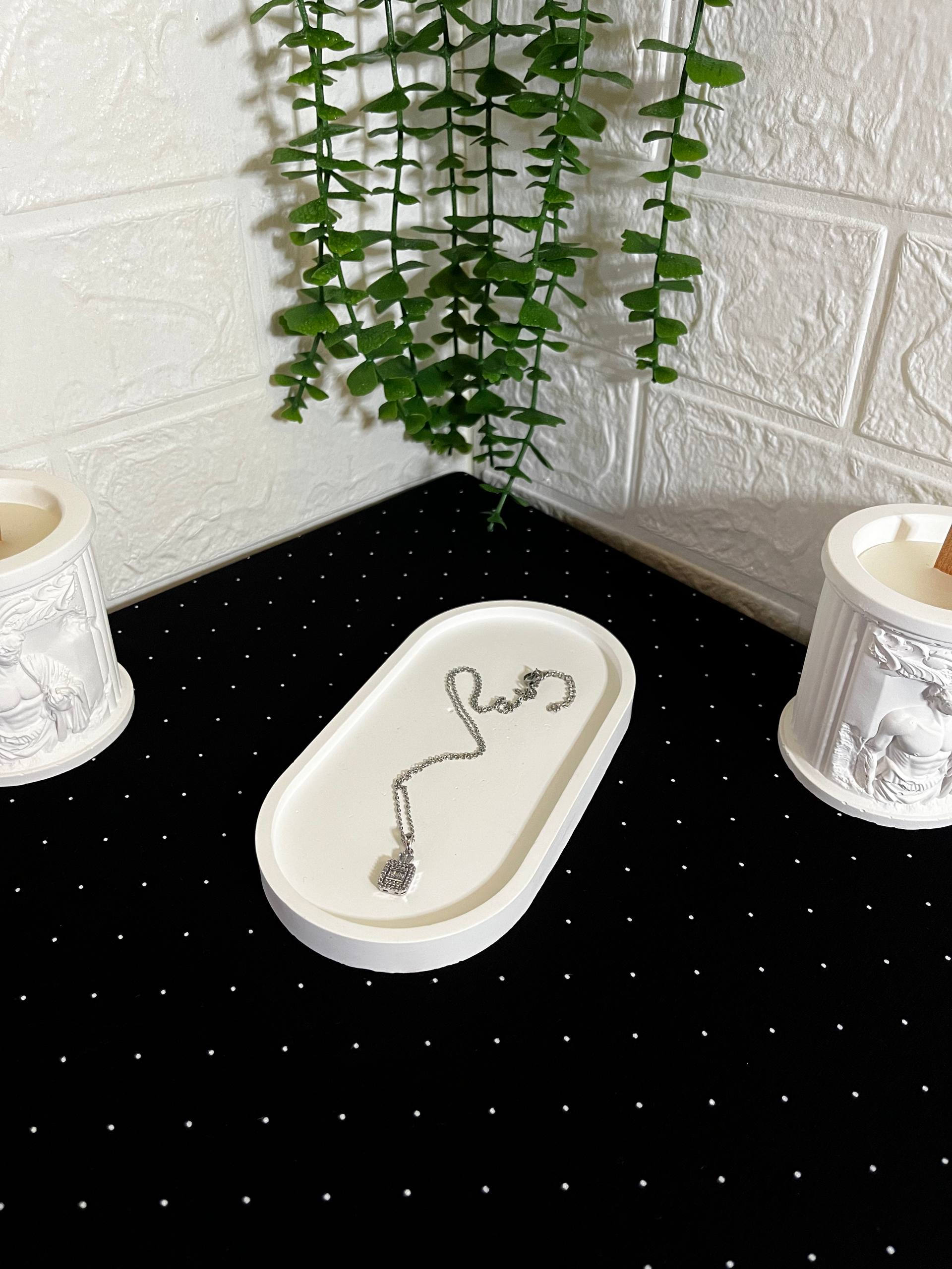 Çelik Baget Kolye Silver - Görsel 2