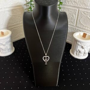 Sevgili Hediye Kolye Çelik Silver